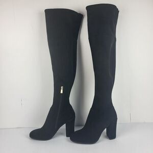 Kenneth Cole new York Josie women's over the knee boots Textile black Size 7.5M